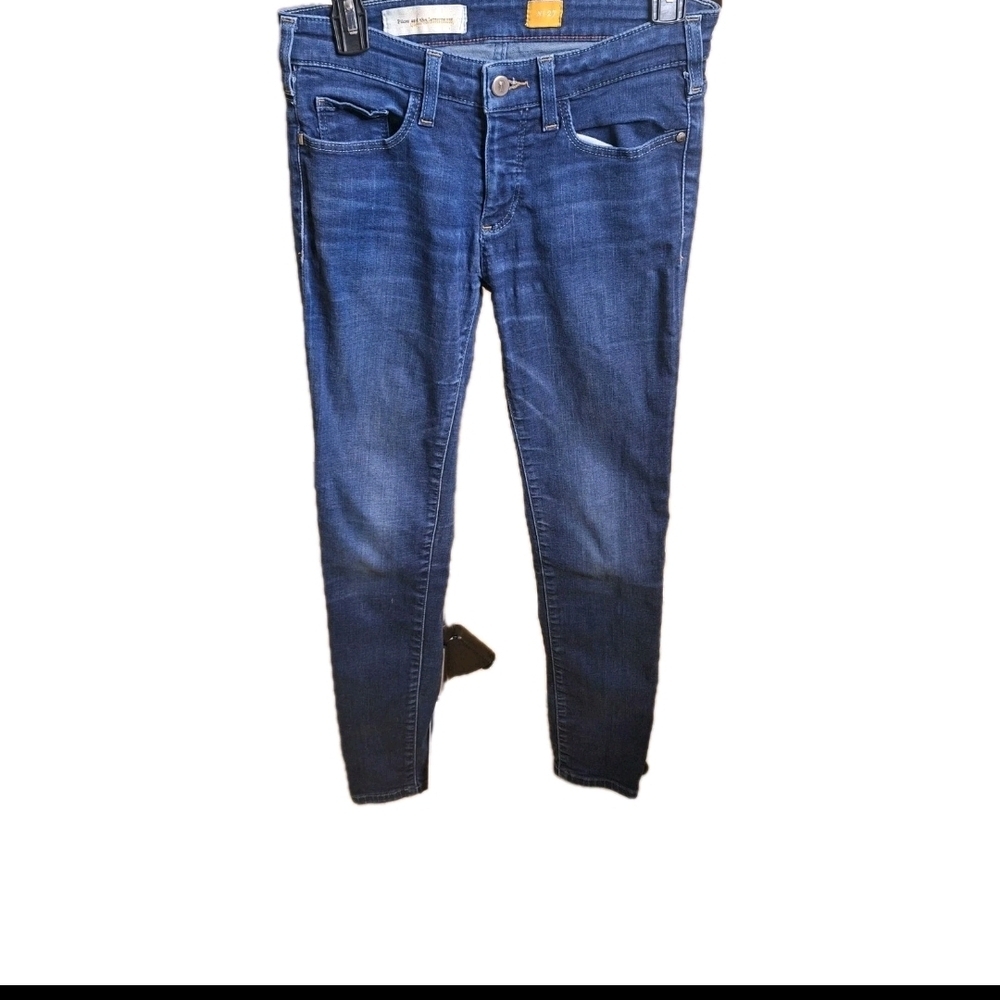 Pilcro and the Letterpress Dark Blue Women's Skinny Jeans. Size 27